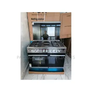 Haier 4 Gas Burner + 2 Electric Plates Cooker