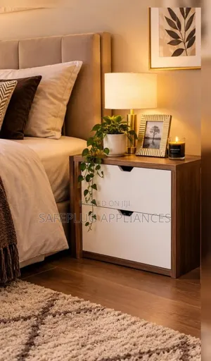 Executive Bedside Drawer Cabinet - 2 Drawers