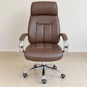 Boss Office Products Executive Office Chair - Brown