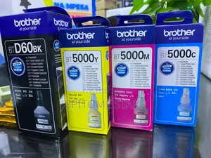Chupa ya Rangi ya Brother BT5000C Cyan