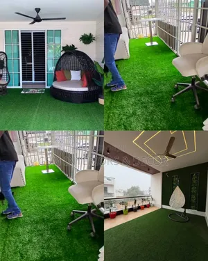 Magodoro ya Nyasi Bandia ya Kijani kwa Mita ya Mraba