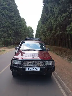 Toyota Land Cruiser HDJ 100 2001 Maroon
