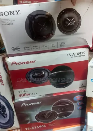 6" Pioneer au Sony Circular Standard Fit Door Speaker