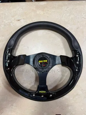 Momo Style 3-Spoke Sport Racing Steering Wheel