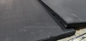 Gym Mat / Sakafu ya Gym Inayonyonya Mshtuko 50x50x20mm