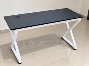 Boss Office Products Black and White Computer Desk