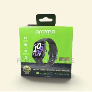 Oraimo Watch 6 Lite Smartwatch - Nyeusi
