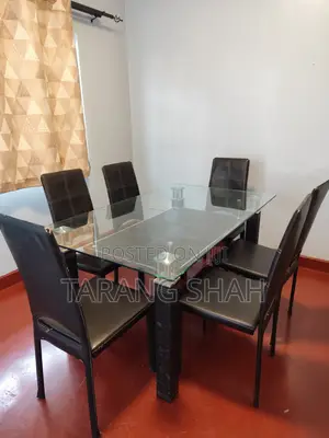 6 Seater Glass Dining Table