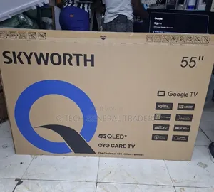 Skyworth 55-Inch 4K QLED Google TV
