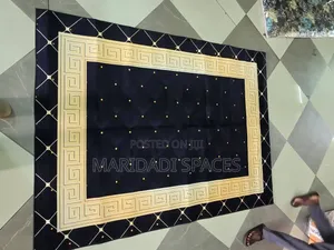 Carpet ya HD 5x8 - Mtindo wa Art Deco Mbalimbali