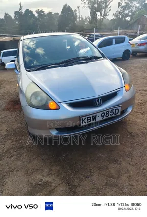 Honda Fit Base FWD 2007 Silver