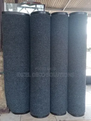 Affordable Ribbed Carpet Entrance Mat 80x120cm