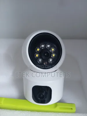 Smart Dual-Lens Baby Camera - Mwonekano Safi wa Chumba cha Mtoto