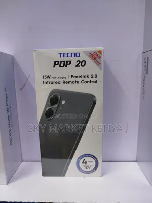 New Tecno Pop 20 128GB Black