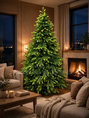 Premium PVC Green Christmas Tree - 1.8m (6ft)
