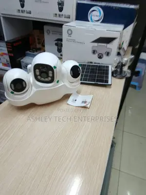 Kamera Mpya ya VTS31 4G Solar Triple Lens PTZ CCTV