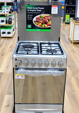Syinix 60x60 Jiko la Gesi na Oven ya Umeme (Q60GC5)