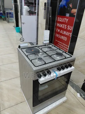 Von Cooker ya Gesi & Umeme 60cm (VCF663151FSY) - Inox Grey