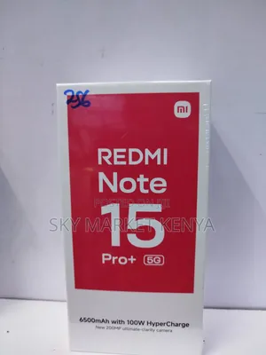 New Xiaomi Redmi Note 15 Pro+ 256GB Black