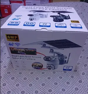 Ubox Metallic 6MP Dual Lens Kamera ya CCTV ya 4G