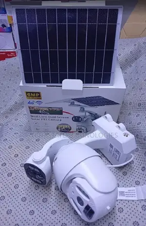 Kamera ya Solar ya Ultra HD 6MP Dual Lens yenye 4G SIM