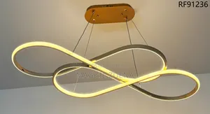 3-Rangi Chandelier ya LED