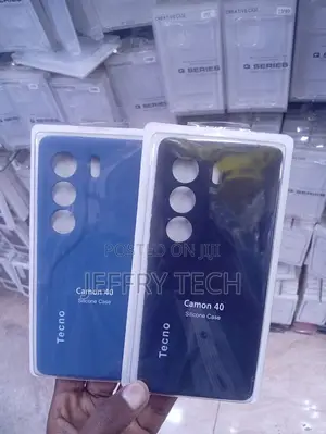 Kesi za Simu za Silicone kwa Tecno Camon 40 Series