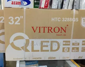 Vitron 32 Inch QLED Smart Android TV yenye Bluetooth