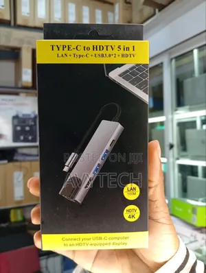 USB-C to HDTV 5-in-1 Hub