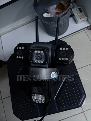 Triple-Lens 4G Outdoor Camera for Farms & Remote Land Security