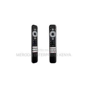 Remote ya Kiasili ya TCL V6b Google Voice TV na Kesi ya Silicone