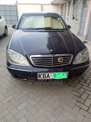 Mercedes-Benz S-Class 2002 Nyeusi