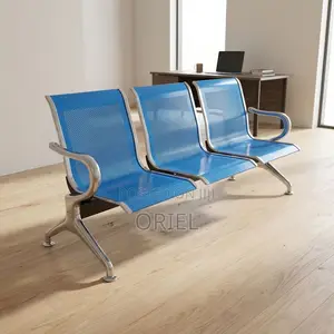 Kiti cha Mapokezi cha Bluu cha Watu 3