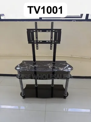 Executive Glass TV Stand na Wall Bracket