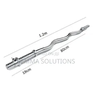 1.2m Standard EZ Curl Barbell