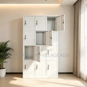 12-Door Storage Office Locker Cabinet