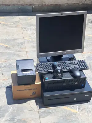 HP Compaq Desktop Computer with Monitor, Keyboard & Mouse