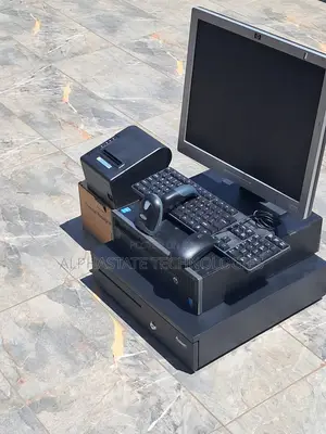 HP All-in-One POS Setup with Barcode Scanner & Receipt Printer