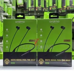 Oraimo Necklace 5 Earphones za Wireless - Nyeusi
