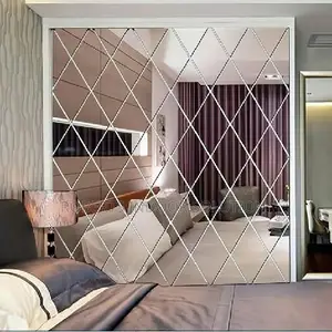 Mirea ya Akriliki ya Muundo wa Diamond - Yenye Gundi