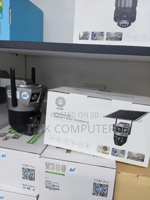 Kamera ya CCTV ya Solar V380 Pro 4G kwa Ufuatiliaji wa Mbali