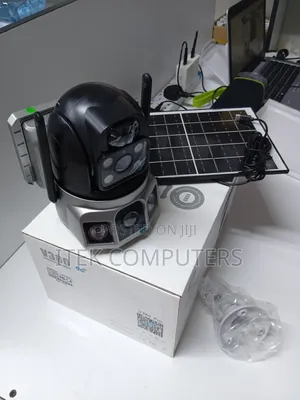 Kamera ya Solar 4G Dual Lens kwa Mali za Mbali