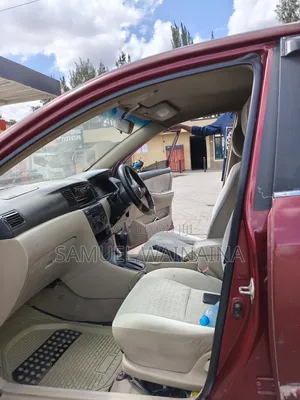 Toyota Allex 2008 Nyekundu