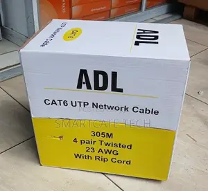 ADL Cat6 Ethernet Cable - 305m Indoor Roll