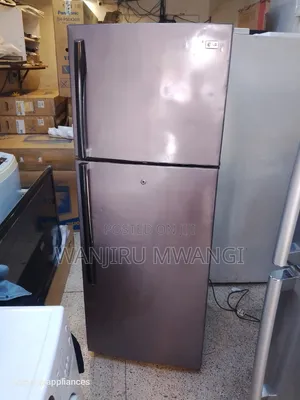 LG Fridge Mlango Mbili (Kijivu)