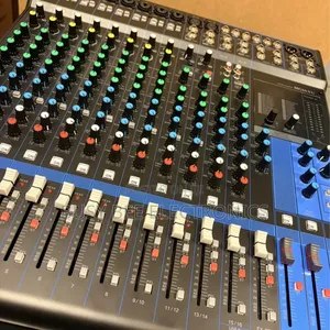Channel Professional Compact 16-Channel Audio Mixer