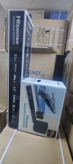 Hisense AX5100Q 5.1Ch 580W Sound Bar with Dolby Atmos