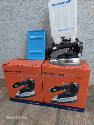 Silver Star Steam Iron Box