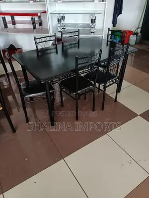 Meza ya Kula ya Kifahari ya Viti 6