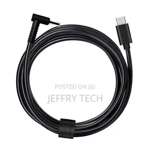 HP PD100W USB-C Power Adapter Cable (Small Blue Pin)